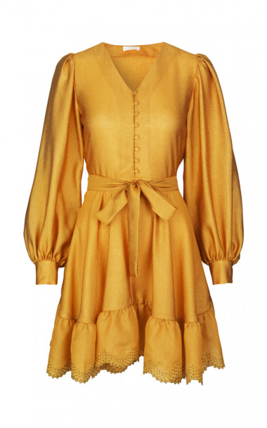 Vestido Farrow - Gold